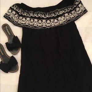 Love Tree - Women’s off the shoulder tunic dress